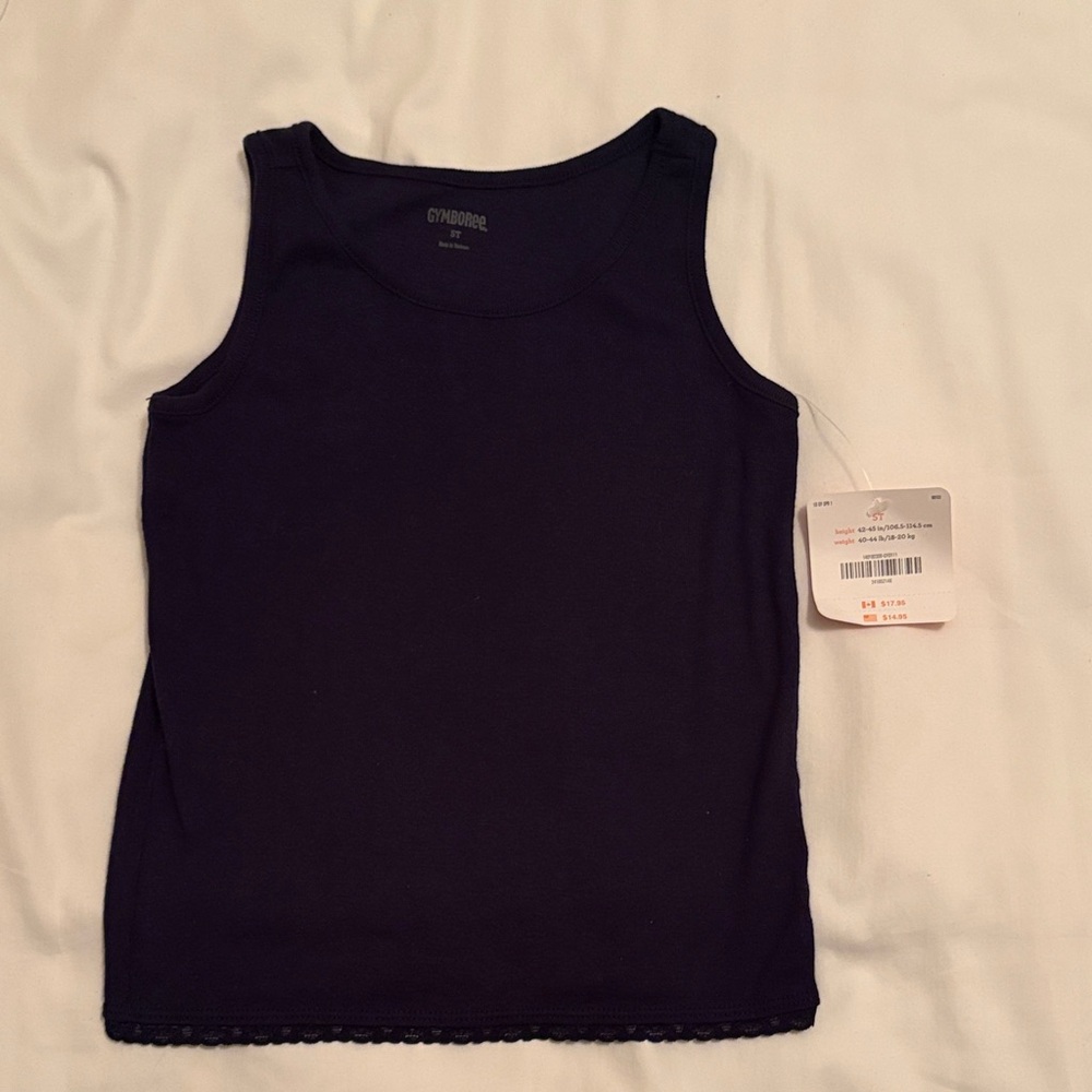 Gymboree Dark Blue Tank Top